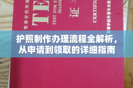 乌拉特后旗护照制作办理流程全解析，从申请到领取的详细指南