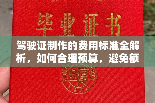 乌拉特后旗驾驶证制作的费用标准全解析，如何合理预算，避免额外支出